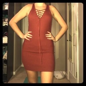 New Rust Forever 21 dress